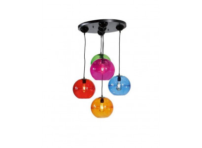 Design chandelier ceiling lamps modern silver wall lamp colorful chandelier