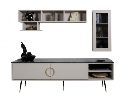 Italian style TV cabinet sideboard lowboard cabinet luxury furniture chest of drawers 205cm