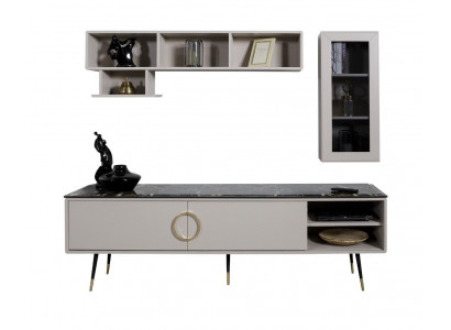 Italian style TV cabinet sideboard lowboard cabinet luxury furniture chest of drawers 205cm