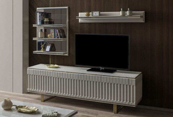 Luxury TV Stand, Living Room RTV Lowboard Sideboard, Dresser, Modern New Wall Unit
