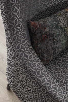 Armchair single-seater sofa couch upholstery 1 seat club chair fabric modern living room