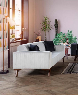 Luxury sofa set three-seater 3+3+1 seat fabric sofa armchair textile style