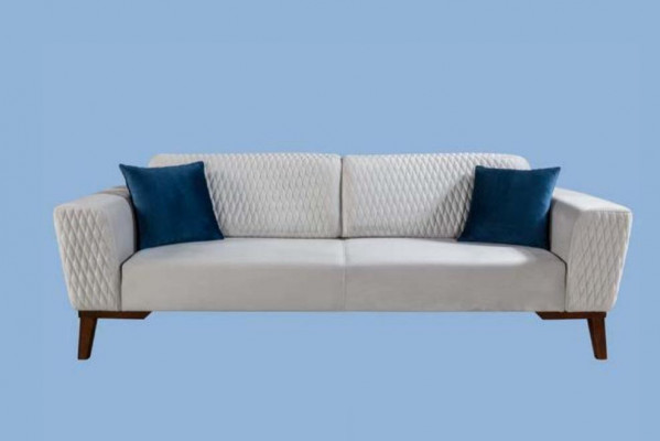 Sofa set 3+3+1 seater complete sofa armchair textile sofa set 3-piece