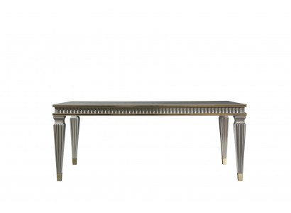 Dining table white dining room wood furniture design elegant table luxury style