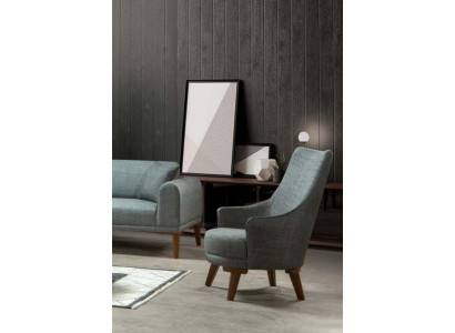 Modern armchair single-seater design lounge chair living room upholstered furniture