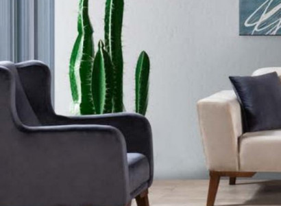 Luxury armchair 1-seater designer armchair single-seater textile upholstered furniture.