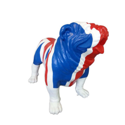 Garden Decoration Jack Union Bulldog Statue Figure Decor Statues Sculpture Figures