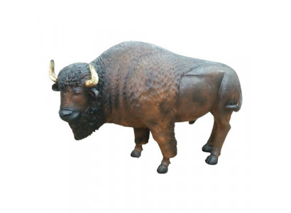 Bison life-size figure decoration statues sculpture garden decor figures 90cm new