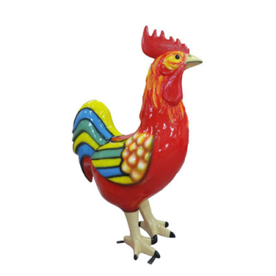 Rooster Life-Size Figure Decoration Statues Sculpture Garden Decorative Figures 180cm New