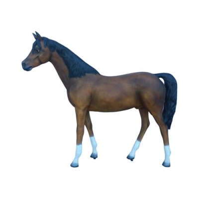 Life-size horse figure decoration statues sculpture garden decor figures 230 cm