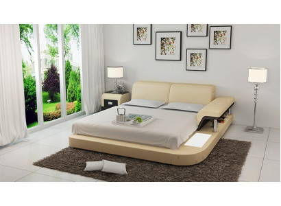 Luxury Multifunction Waterbed Double Bed Water Beds Upholstery 200x200 + USB