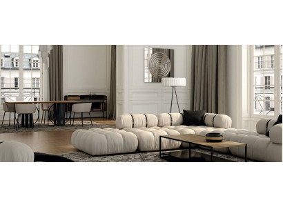 Corner sofa L-shaped Sofa White Sofas Modern Living Room Textile Upholstery Design Corner New