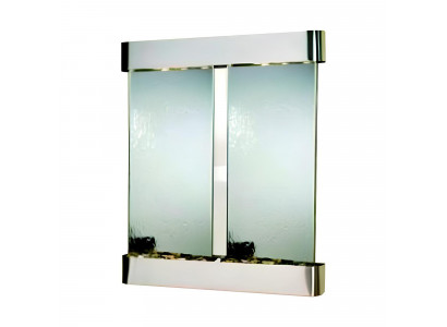 Wall, water, water wall, column, base cabinet, shelving, display cabinet, water walls