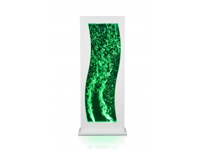 Water column, water wall, waterfall, LED partition, luxury design, furnishings, metal