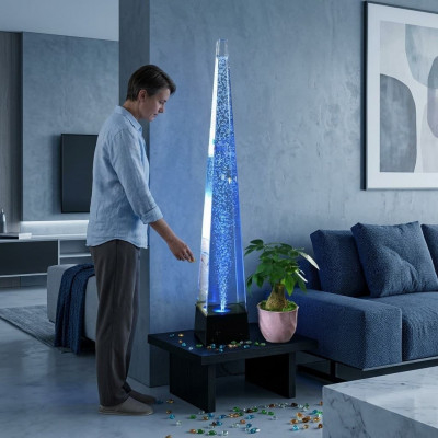 Water column 146cm water wall pillar wall partition LED illuminated