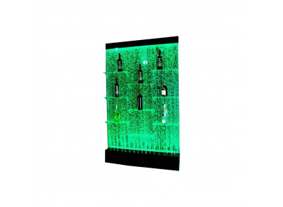 Illuminated LED Shelves Designer Water Wall Bar Shelf Column Water Columns