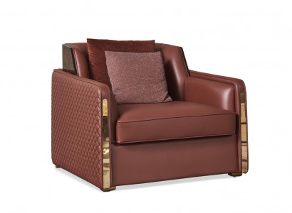Armchair Club Lounge Designer Armchair Upholstered Sofa 1 Seater Television