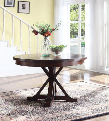 Round dining table, wooden table, solid wood furniture, meeting, dining room, round table, new