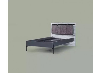 Teenager bed single bed gray bed furniture bedroom single bed