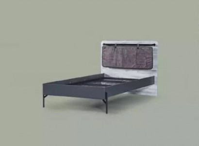 Teenager bed single bed gray bed furniture bedroom single bed