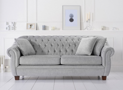 Chesterfield Sofa Couch Upholstery Fabric Sofas Upholstery Set 3-Seater