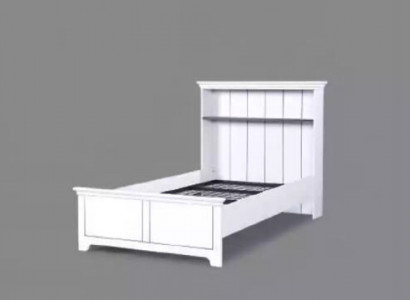Wooden bed bedroom design luxury furniture youth room white classic
