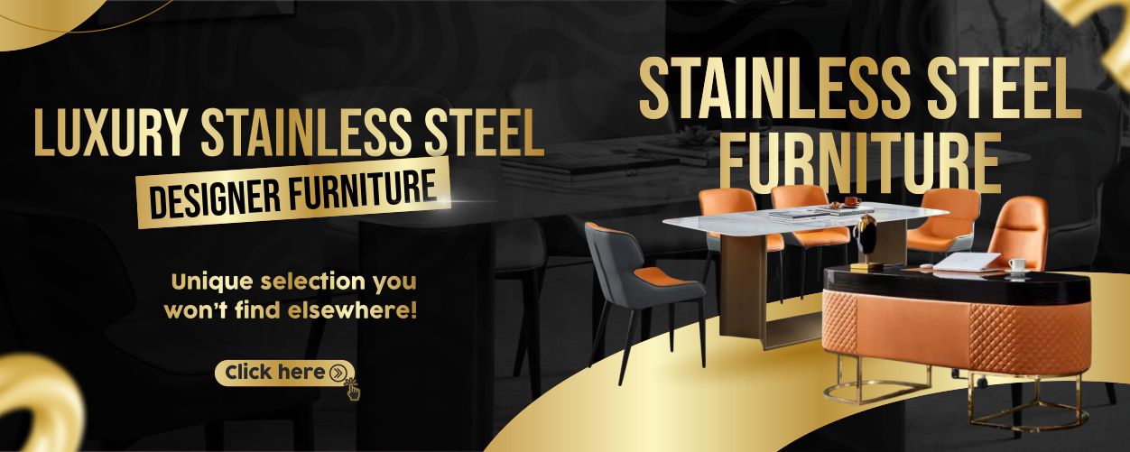 Premium Stainless Steel Furniture Collection
