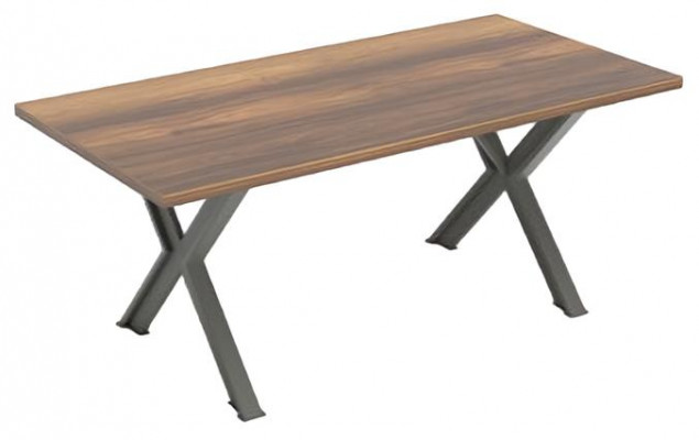 Office desk writing desk table brown study office rectangular modern