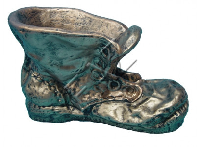 Shoe Decor Flowers Vases Vintage Vase Deco Flowerpot Decoration High Gloss Decor