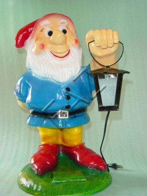 Dwarf figure garden statue sculpture figures sculptures decoration 50 cm deco new