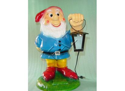 Dwarf figure garden statue sculpture figures sculptures decoration 50 cm deco new