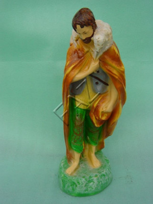 Shepherd Holy Statues Figure Garden Statue Sculpture Figures Sculptures Decoration