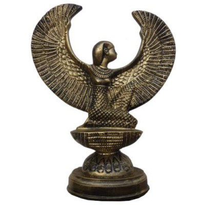 Egypt Sculpture Goddess Isis Figurine Statue Figures Statues Antique Style 38cm New