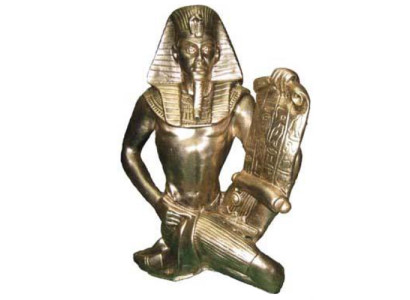 Egypt Sculpture Ramses II Plastic Statue Figures Statues Antique Style 25 cm