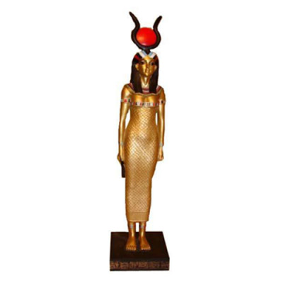 Egypt Sculpture Goddess Isis Figure Statue Figures Statues Antique Style 33cm New