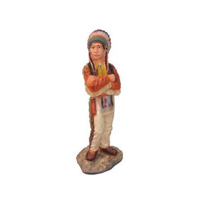 Indian figure statue Native American USA garden decoration sculpture figures statues 90cm
