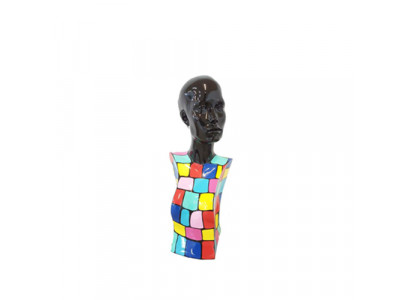 Abstract Sculpture Female Bust 70s Style Statues Sculptures Figures Living Room