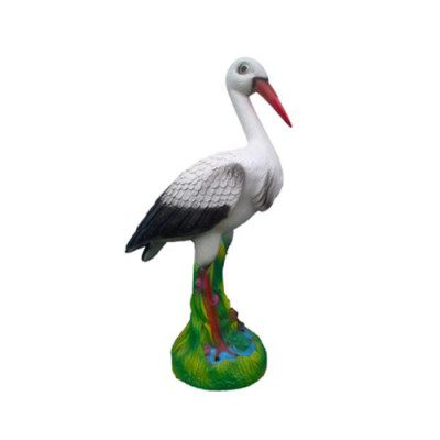 Abstract stork bird garden decoration statue sculptures figures sculpture new
