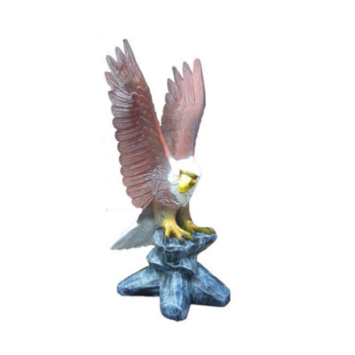 USA Eagle Hawk Abstract Modern Statue Figure Bird of Prey Garden Decoration 100cm