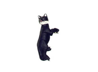 Cat Decorative Statue Garden Figures Statues 60cm Life-size Figure Plastic