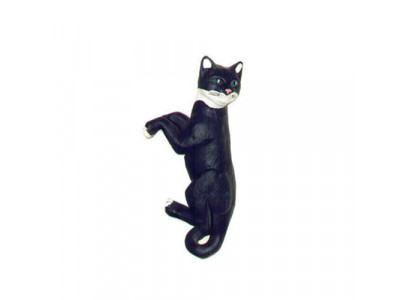 Decoration garden plastic figures hand-painted figure statue cat hanging 60cm