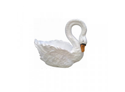Swan Decorative Statue Garden Figures Statues 54cm Life-Size Figure Plastic
