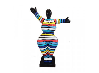 Abstract design figures 120cm statues garden living room art sculpture XXL new