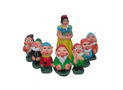 Sculpture Snow White Figure Garden Figures Sculptures Statues Statue 1 Piece