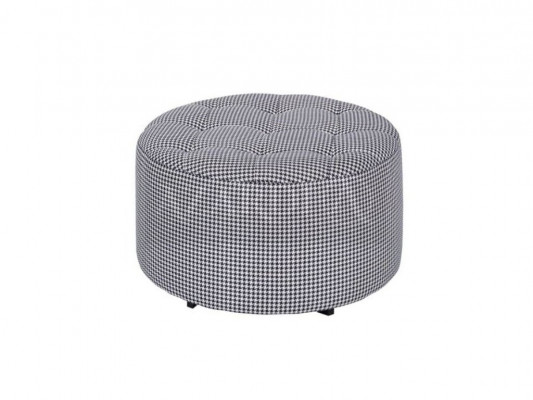 Round stool design upholstery footstool ottoman seat textile chaise lounge pouf