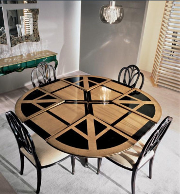 Tables Solid Wood Table New Luxury Dining Table Italian Design Furniture Decor