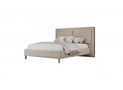 Upholstered bed 180 x 200 cm double bed bedroom luxury wooden furniture new