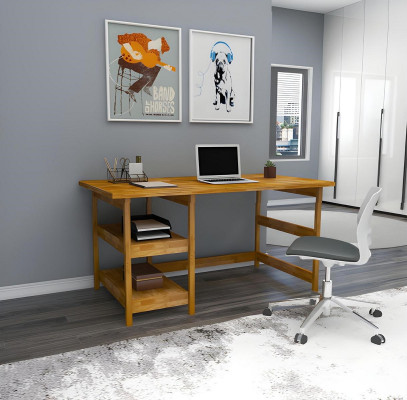 Brown office desks designer high-quality wooden table modern desks