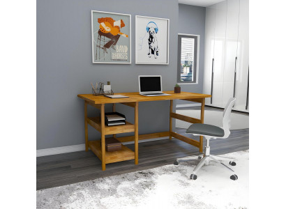 Brown office desks designer high-quality wooden table modern desks