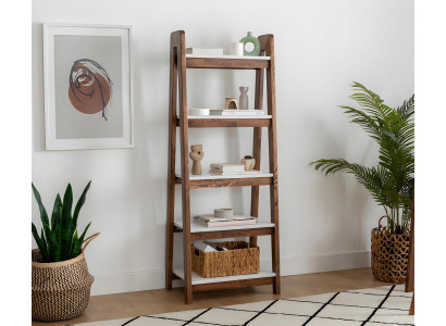 Dark brown bookshelf wall shelves office shelves standing shelf filing cabinet